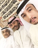 مصطفى المرس مع الفنان القدير سليمان الياسين وعبدالله الطراروة﻿