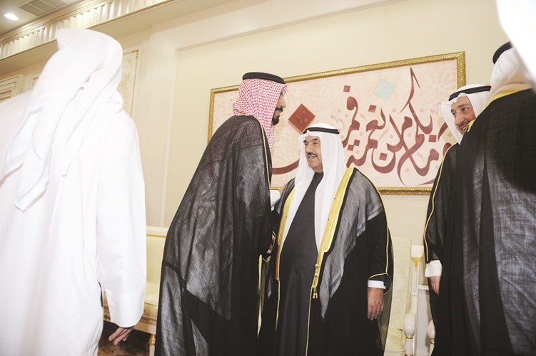الشيخ علي الخالد يقدم التهاني ﻿