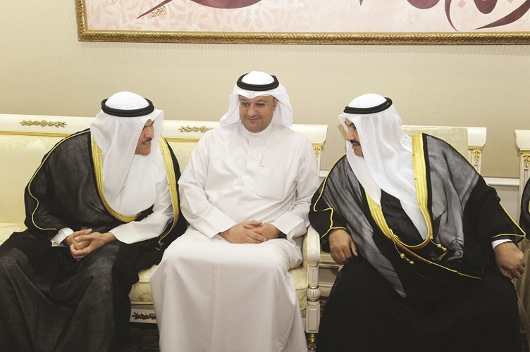 الشيخ سلمان الحمود ود علي العبيدي يهنئان ﻿