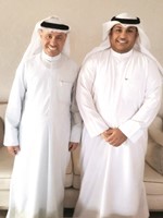 احمد السليم مع النائب محمد طنا ﻿