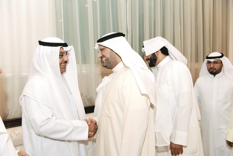 مبارك الخرينج يتلقى التهاني
