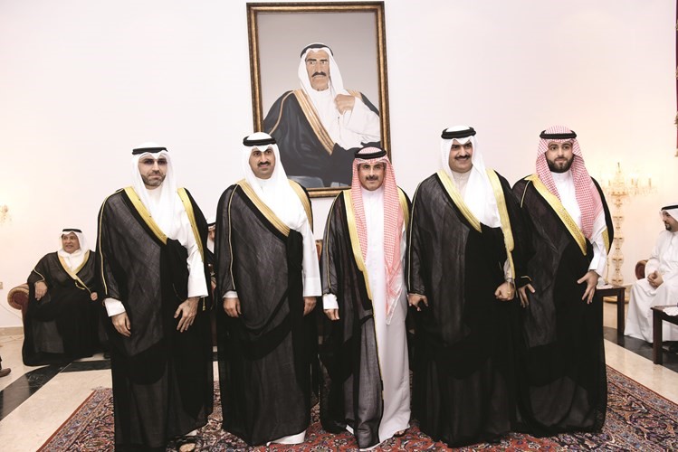 الشيخ مبارك الدعيج مهنئا﻿