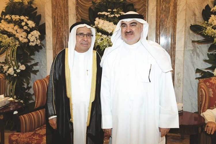 خليل الصالح وابراهيم البغلي