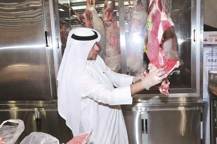 كشف ظاهري على اللحوم 