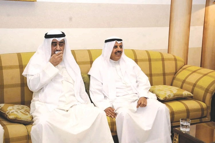الشيخ دعيج الخليفة وناصر الروضان﻿