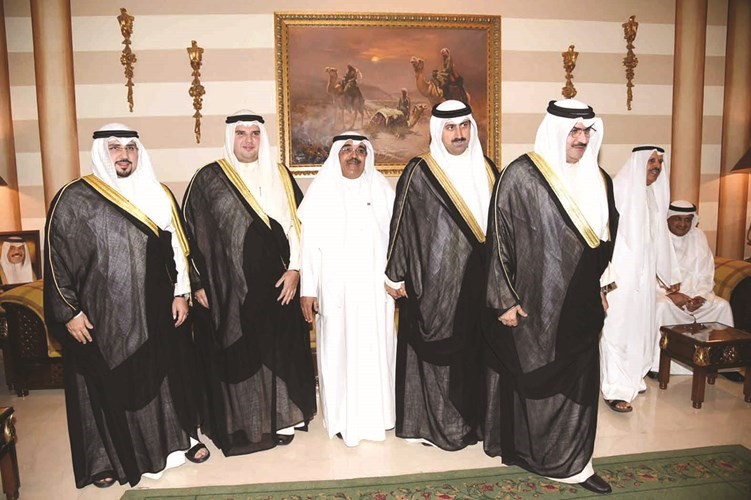 الشيخ امير المالك والشيخ نمر المالك يباركان﻿