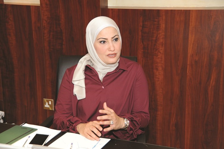 مديرة الادارة المركزية للاحصاء منى الدعاسهاني الشمري