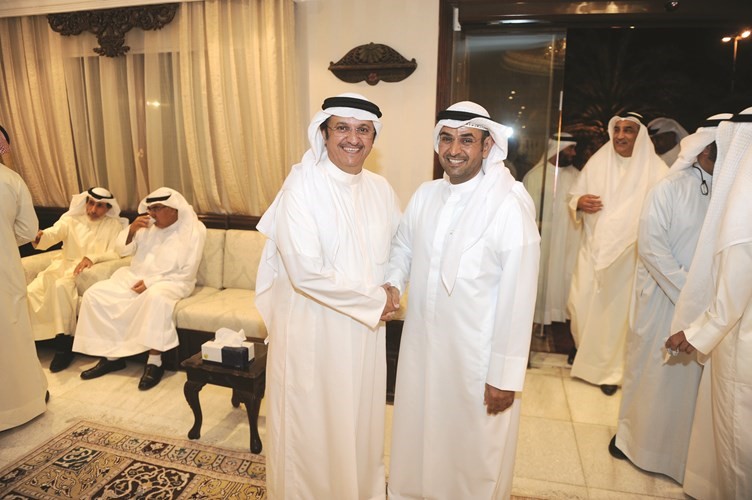 دنايف الحجرف يهنئ الشايعهاني الشمري