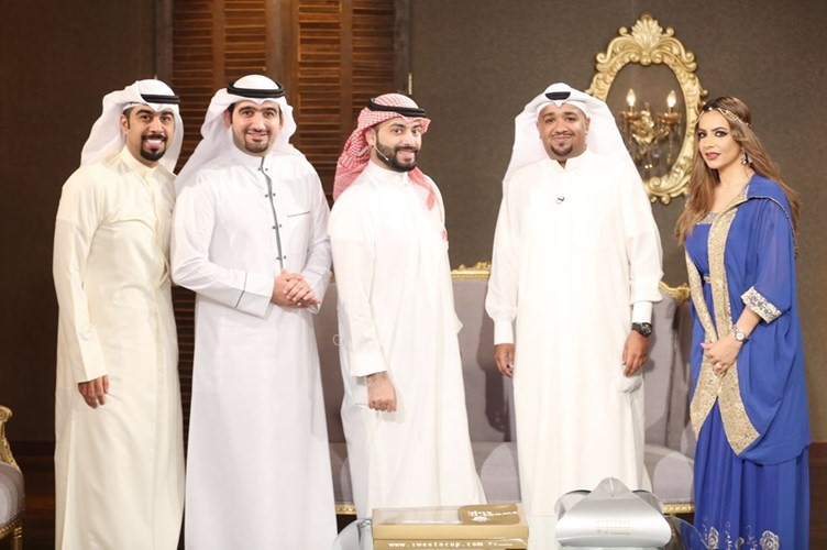 احمد ايراج مع اسرة برنامج سير علينا