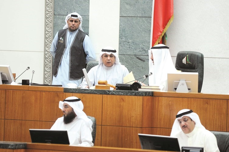  رئيس مجلس الامة مرزوق الغانم مع الشيخ خالد الجراح	هاني الشمري﻿