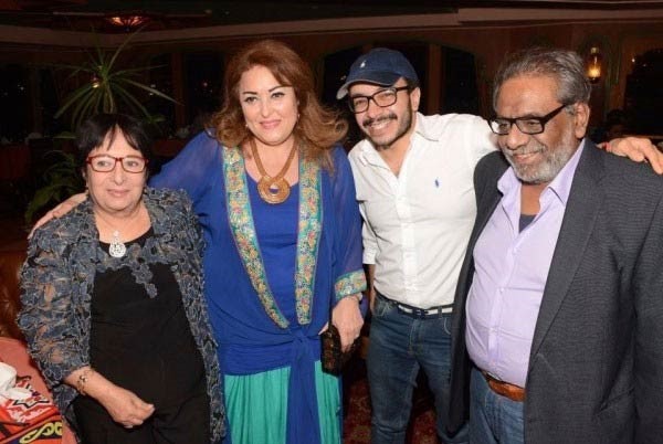 بالصور.. مجدي كامل بوزن زائد ولوك جديد و مها أحمد تكشف عن نقطة ضعفها 