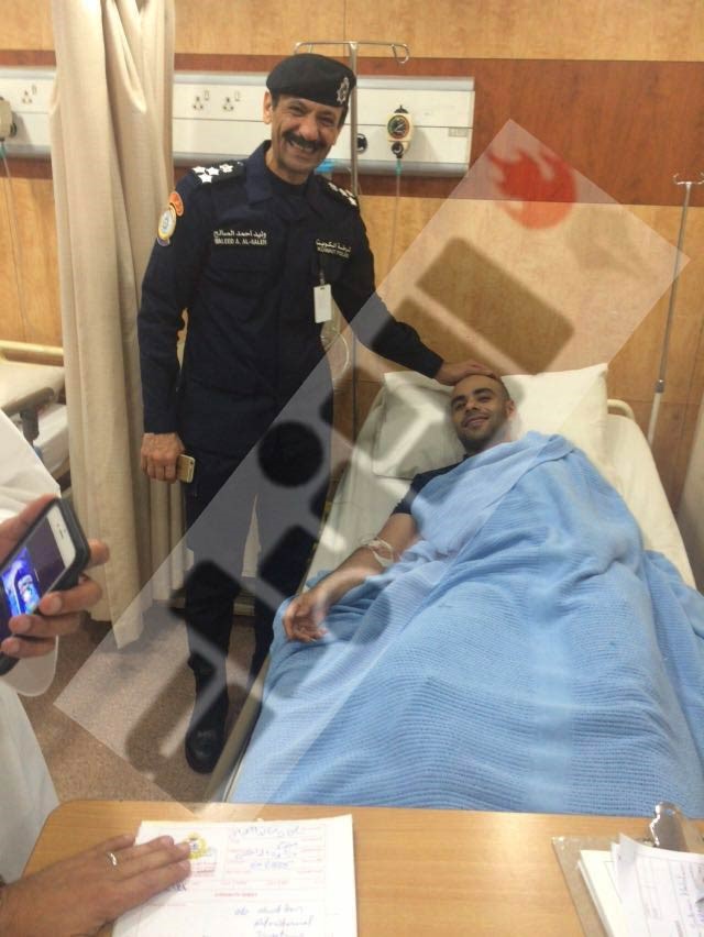 بالفيديو.. لحظة سقوط المقدم سليمان الحميدان اثناء مقابله تلفزيونه نتيجة الاجهاد سلامات ويعطيكم العافية