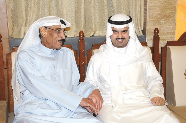  الشيخ مشعل المالك وعبدالعزيز مكي الجمعة﻿