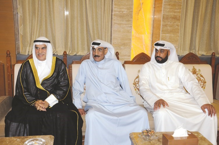 احمد السعدون وعبدالعزيز الجمعة وسعود الجمعة﻿