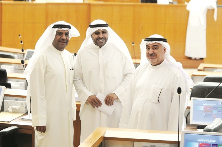 خليل الصالح ومحمد الجبري واحمد القضيبي﻿