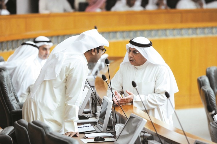 الشيخ خالد الجراح واحمد القضيبي﻿