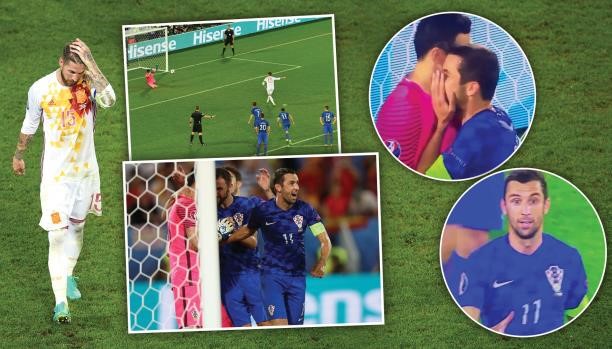 بالفيديو.. من خان راموس وكشف سر تسديداته؟ مودريتش في قفص الاتهام