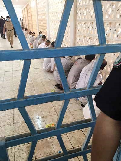 الداخلية نفذت خطة اخلاء وتامين للنزلاء﻿

