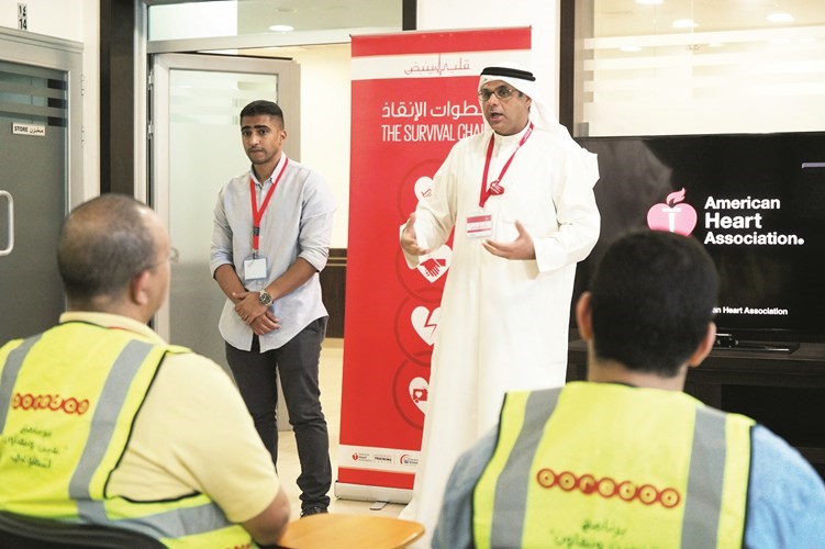 فريد الفوزان متحدثا عن مشروع قلب ينبض
