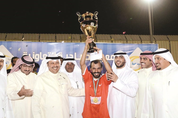 كاس البطولة لفريق عبدالله الجدعان﻿