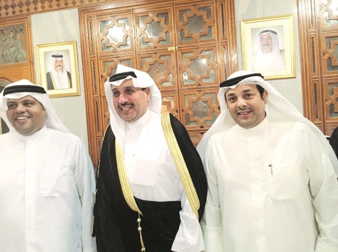 تهنئة من الشيخ حمد جابر العلي﻿