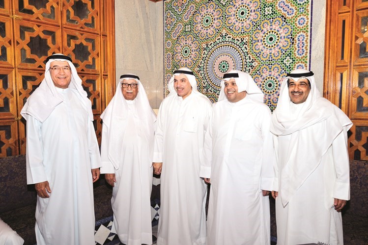 فيصل الشايع وفهد الصانع وعدد من الحضور﻿
