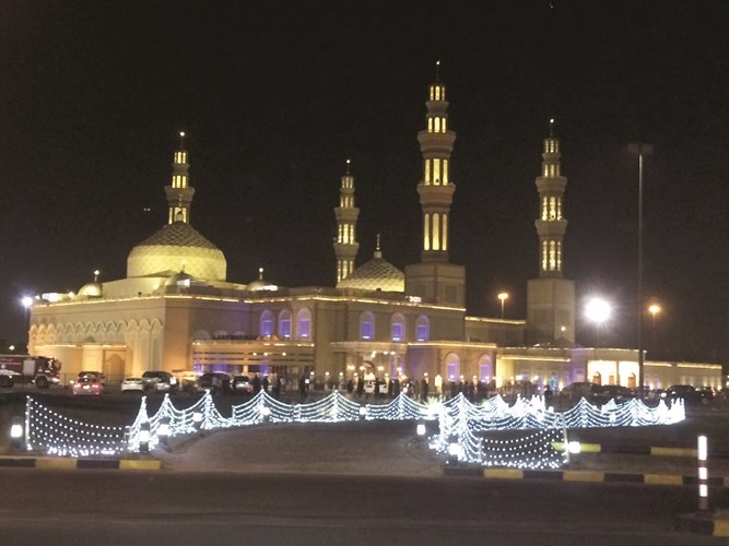 مسجد بلال بن رباح تحفة معمارية على ارض الكويت ﻿