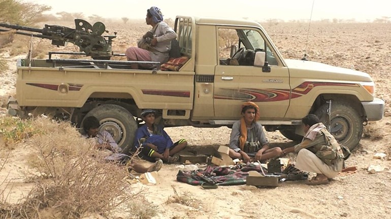 الجيش الوطني والمقاومة الشعبية يسيطرون على مواقع استراتيجية في محافظة الجوف امس