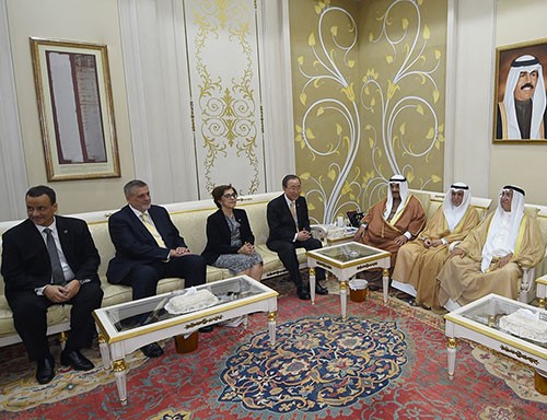 المحمد استقبل الأمين العام للأمم المتحدة