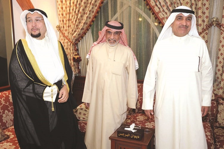 الشيخ صباح الجابر مباركا﻿