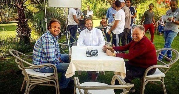 نيقولا معوض: الفخراني أزال رهبتي عندما حضر للتصوير