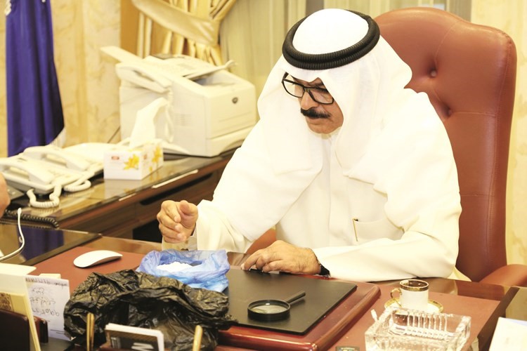 الشيخ محمد الخالد يطلع على طرق تهريب حديثة﻿