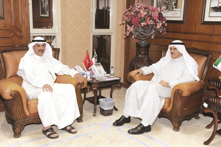 الشيخ سلمان الحمود مستقبلا د احمد الاثري﻿