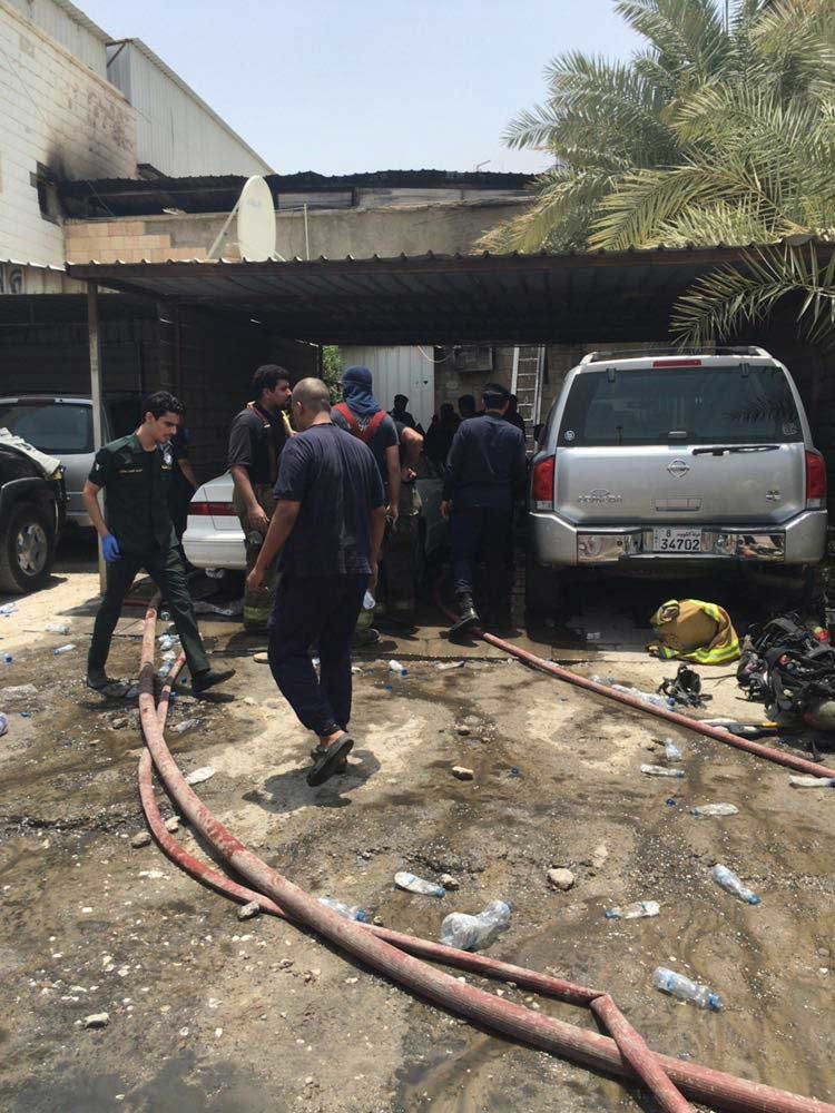 كارثة في الفروانية.. حريق «المنزل العربي» صرع 9 باكستانيين