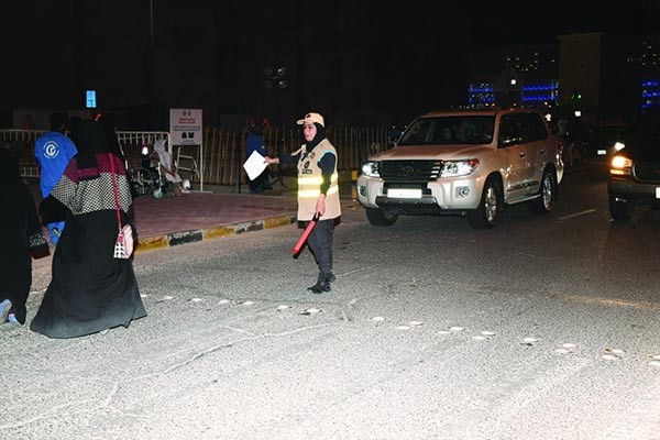 فرق المتطوعين بذلت جهودا كبيرة لخدمة رواد المسجد