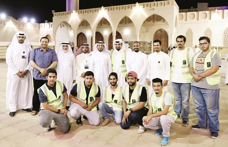  متطوعو زين في مسجد جابر العلي