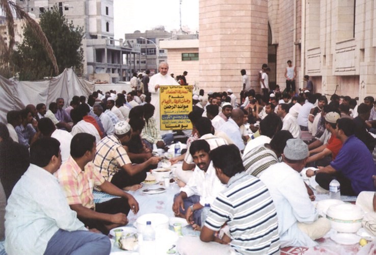 افطار الصائم فى لجنة العثمان﻿