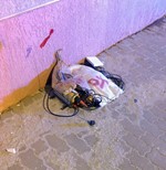 الاسلاك والكيس ﻿