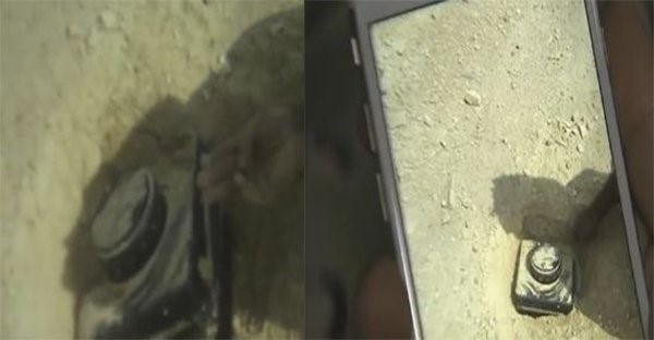 بالفيديو..  شجاعة جندي سعودي بتفكيك 5 ألغام داخل الحدود