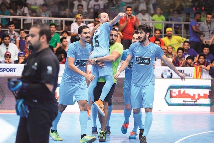 الاحتفال بالفوز
