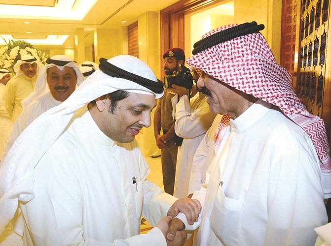 سمو ولي العهد مرحبا بيعقوب الصانع