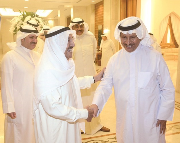 صاحب السمو الامير مرحبا بسمو رئيس مجلس الوزراء الشيخ جابر المبارك