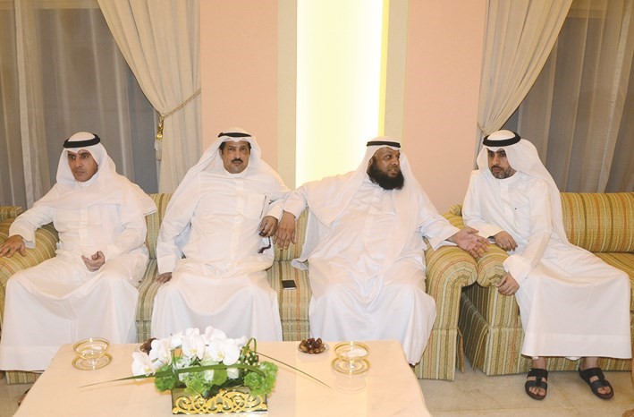 علي الخميس وحمود الحمدان وعبدالله العدواني وماضي الهاجري