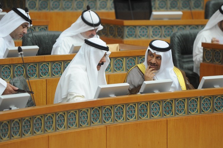سمو الشيخ جابر المبارك والشيخ محمد الخالد﻿