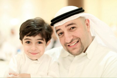 داود معرفي مع ولده سليمان