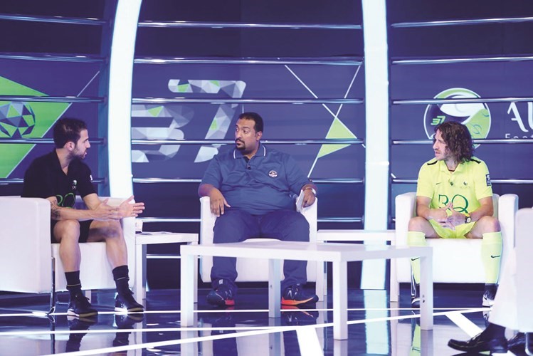 بويول وفابريغاس في الاستوديو ﻿