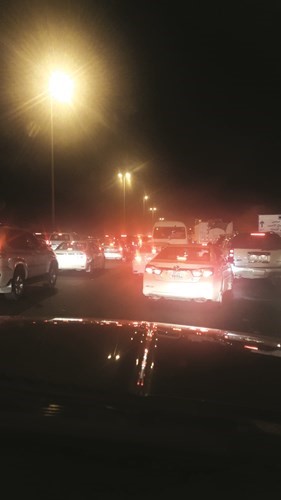 الحادث تسبب في عرقلة سير﻿