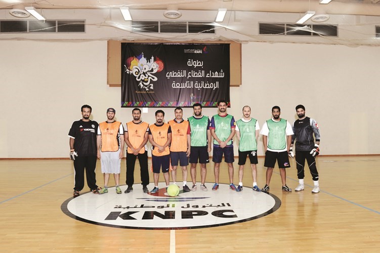 بطولة شهداء القطاع النفطي الرمضانية تضمنت العديد من المنافسات الرياضية﻿
