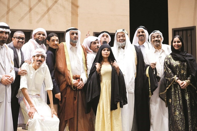فريق عمل مسرحية البيدار