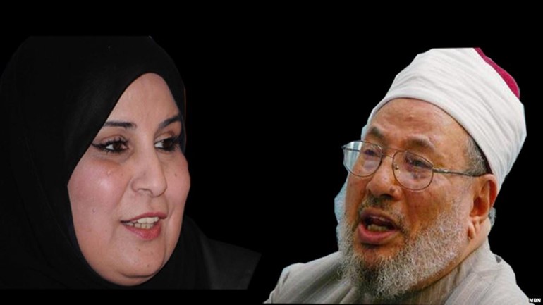 القرضاوي في رسالة غرامية: أسهو في صلاتي بسبب أسماء!.. وهجوم حاد على طليقته لنشرها اسرار زواجهما!